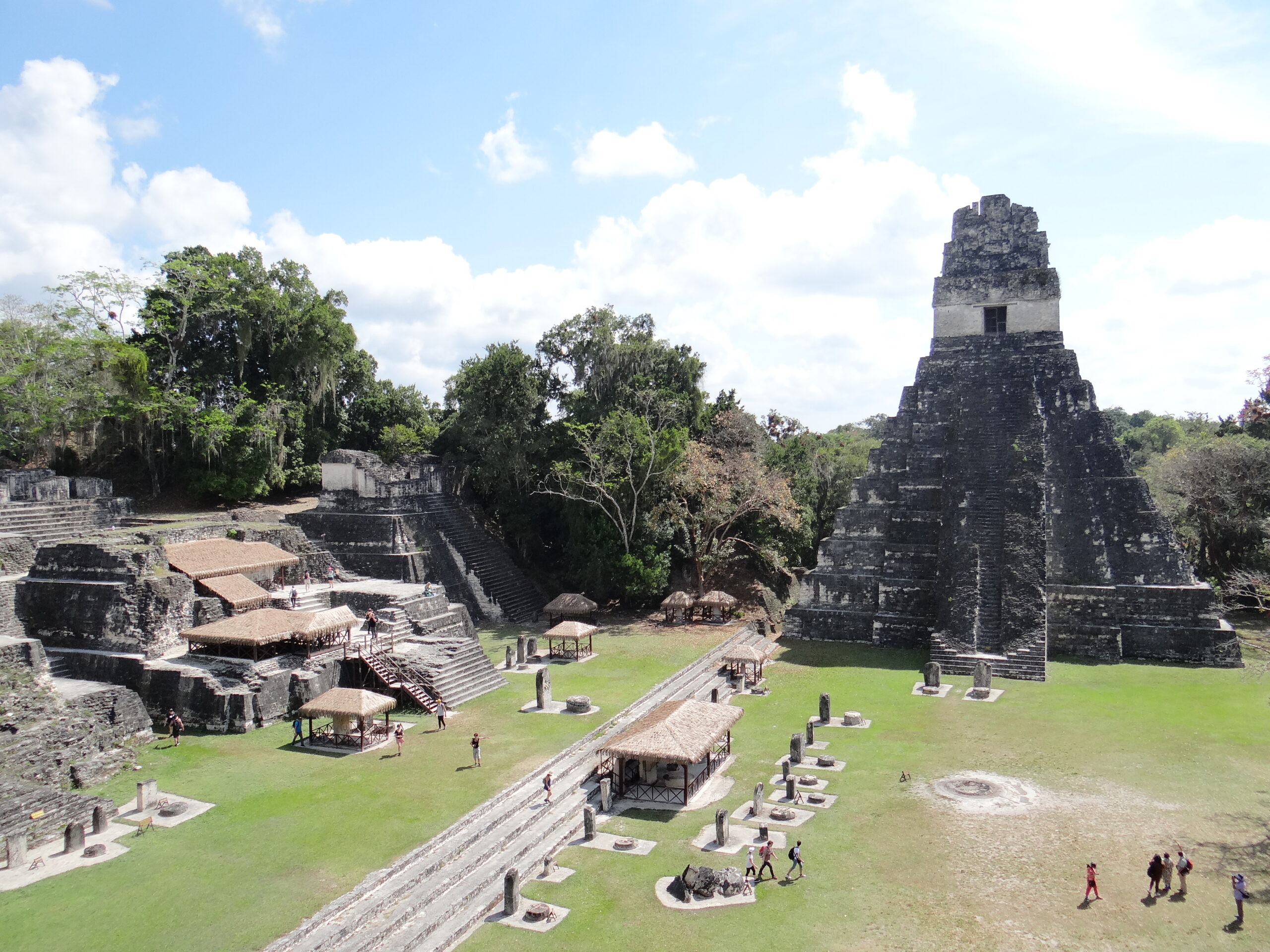 como visitar Tikal - la Gran Plaza